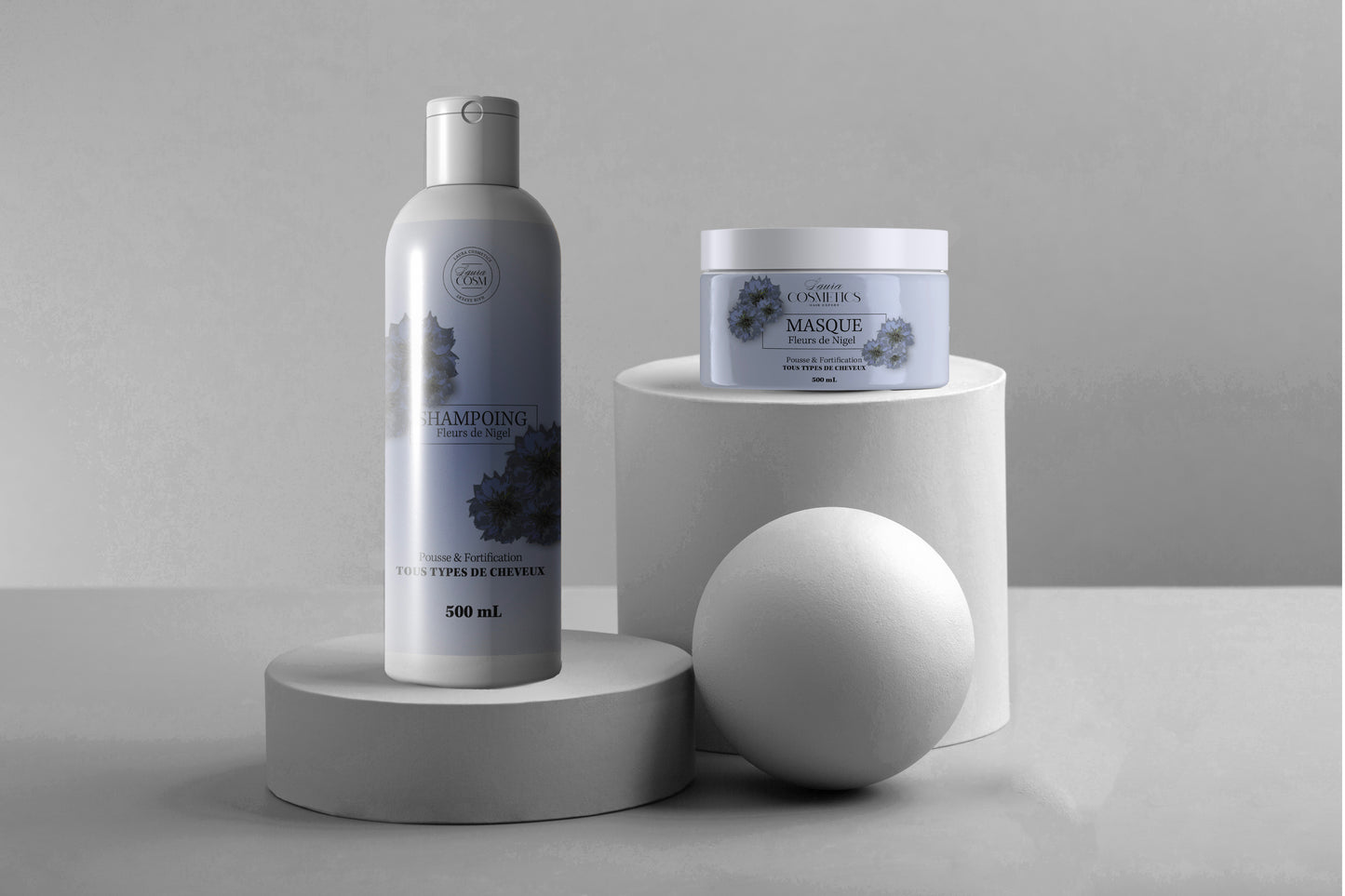 Kit shampoing et masque miel caviar