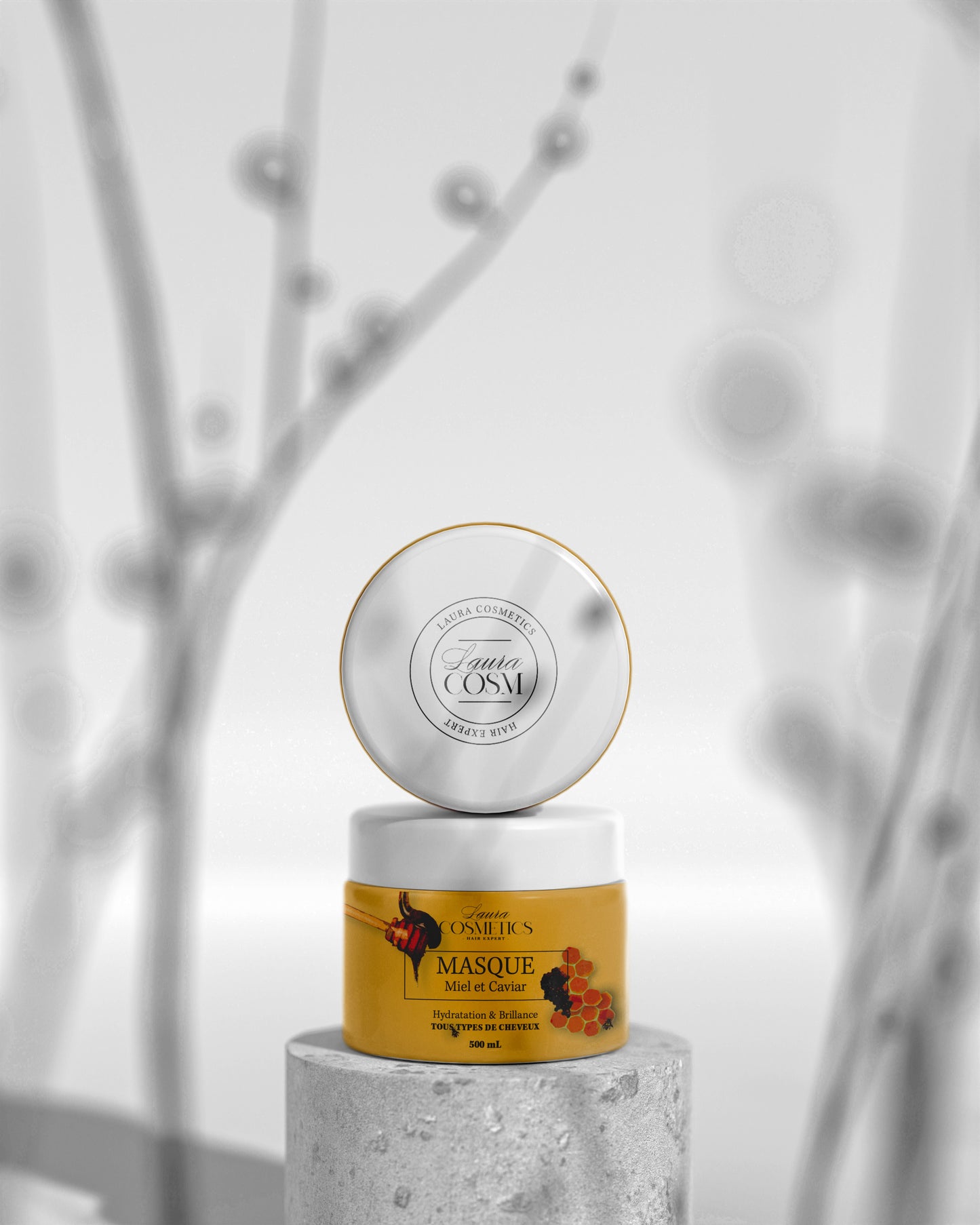 Masque miel et caviar